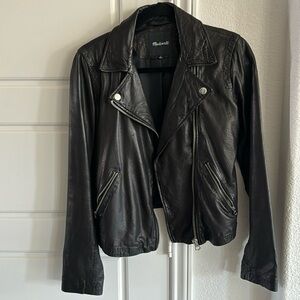Madewell Leather Motorcycle Jacket